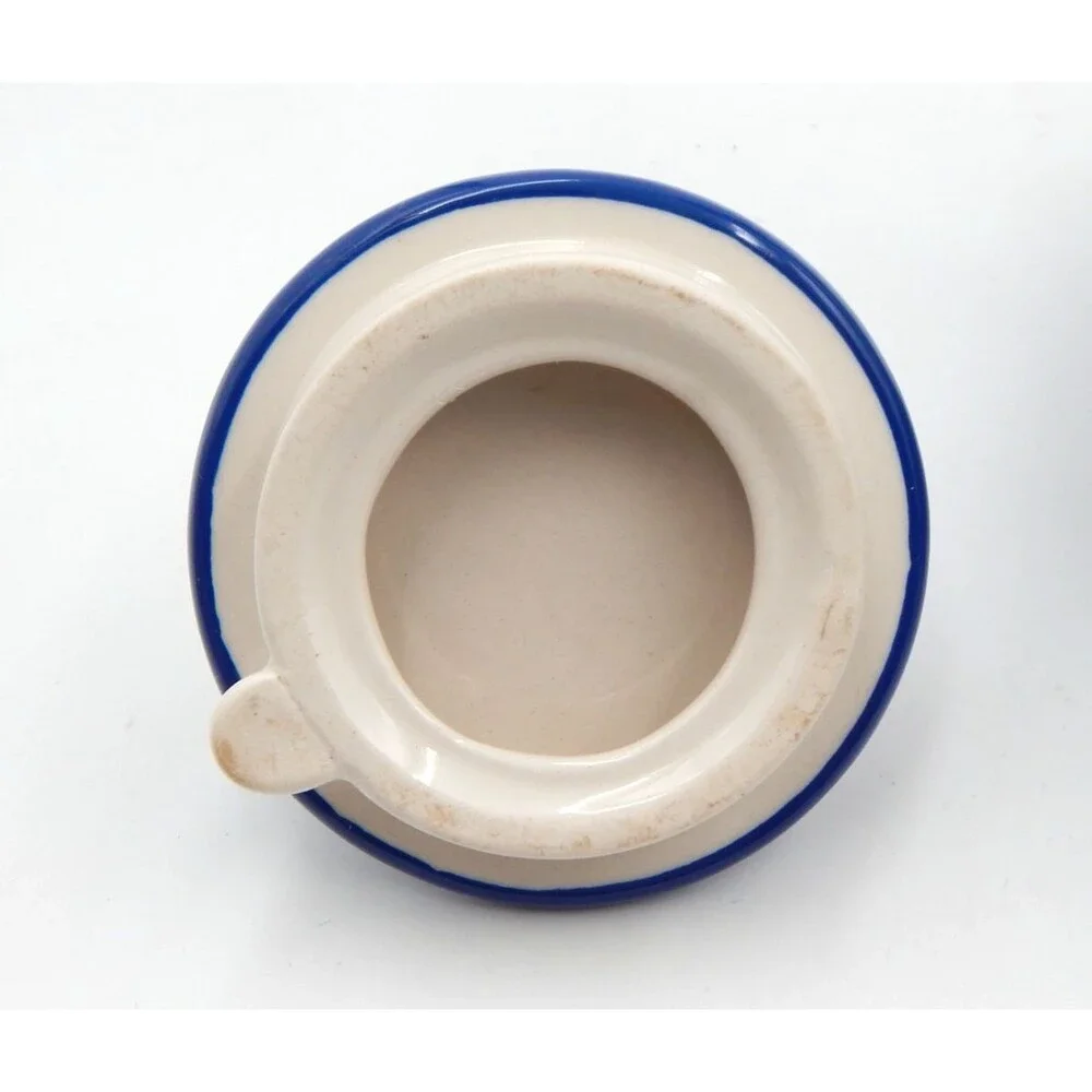 Blue Sky Ceramics Cambria Poppy Teapot Heather Goldminc 2012 Red White Blue